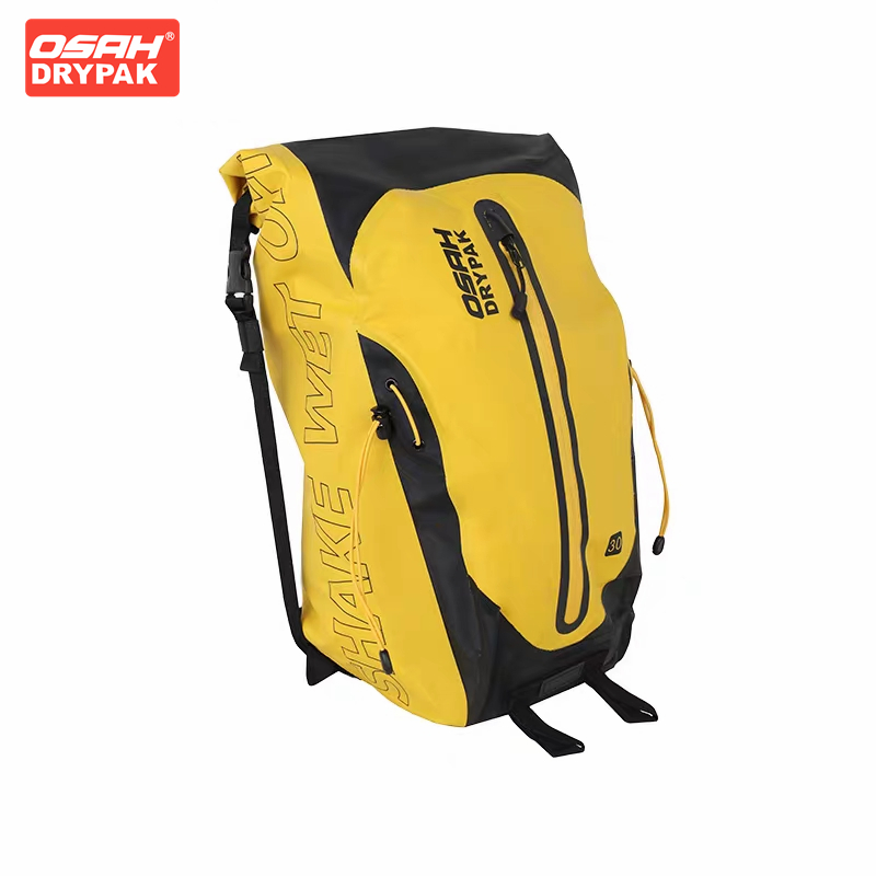Motorcycle Gear Companies - OSAH gele motortas 30L rugzak met