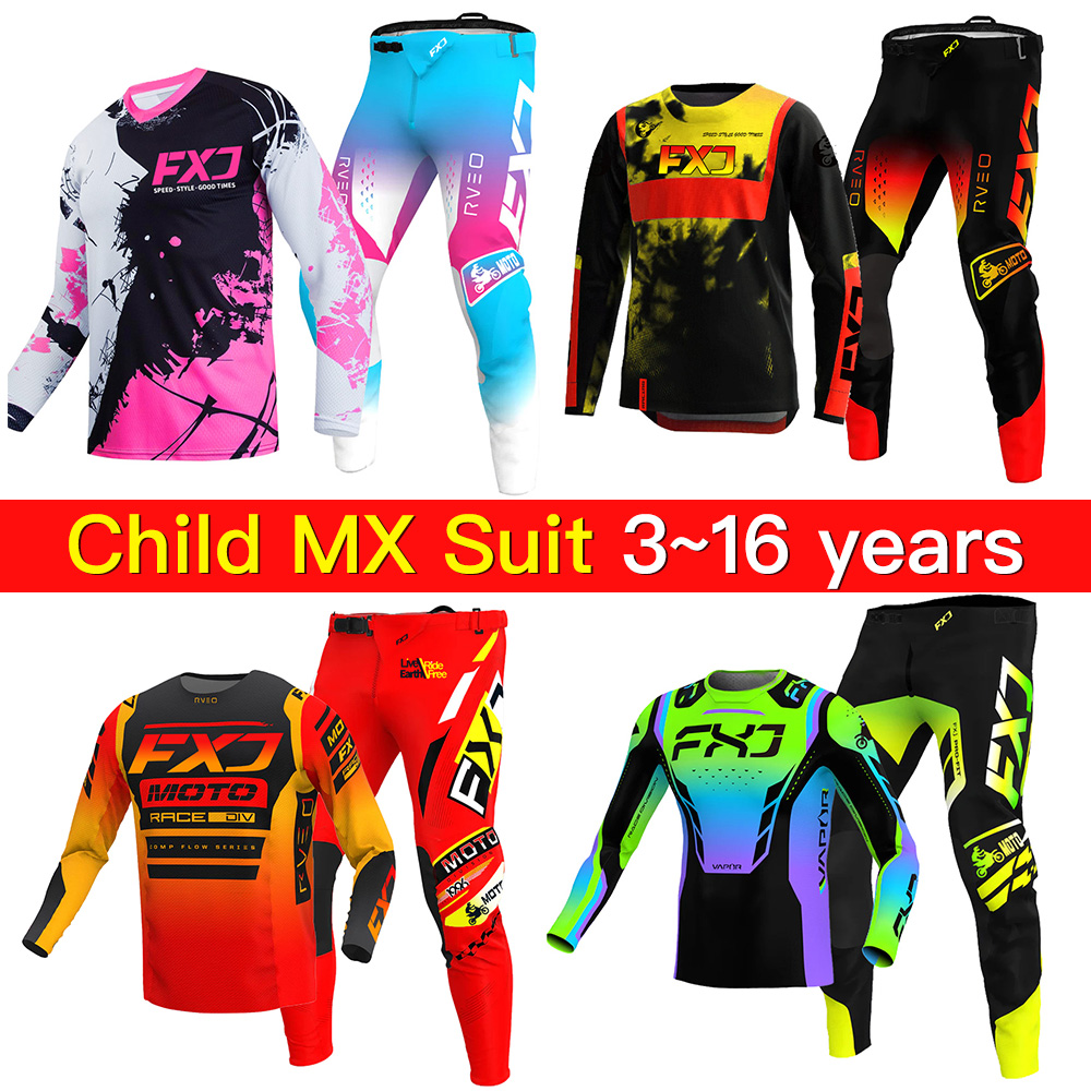 Motorcycle Gear Kids - Motorcross Uitrusting Set voor Kinderen 20