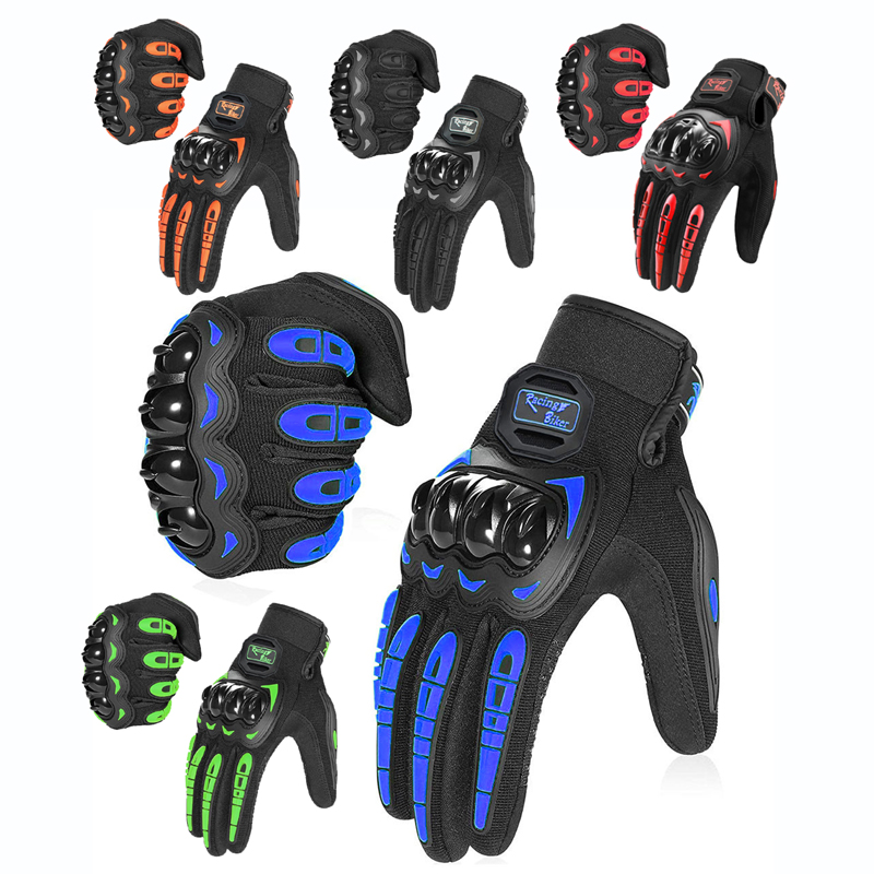 Motorcycle Gear Full Set - Motorracehandschoenen Valbescherming Heren Zomer Motocross Beschermende