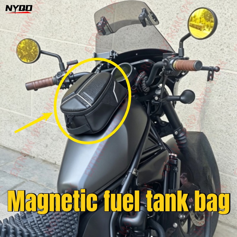 Motorcycle Gear Companies - Waterdichte magnetische motorfiets brandstoftanktas voor buitenritten,