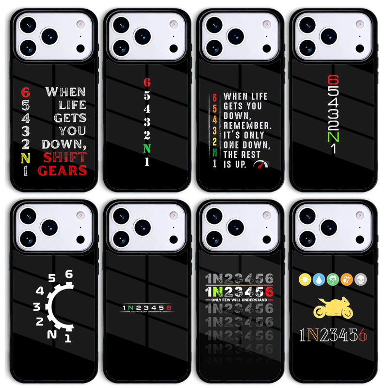 Motorcycle Gear Quotes - Motorfiets Gear Mobiele Telefoonhoesje voor iPhone