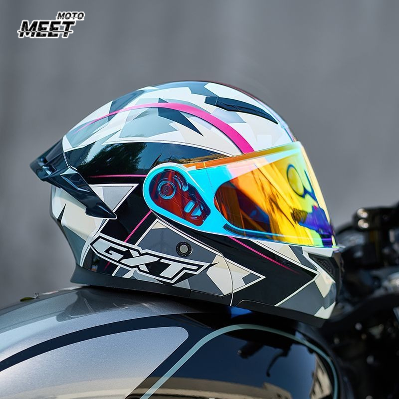 Motorcycle Gear Full Set - DOT goedgekeurde integraalhelmen Crash motorfiets beschermende