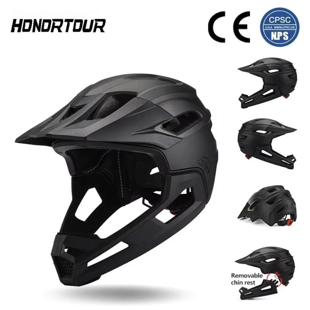 Motorcycle Gear Kids - Eastinear MTB-helm voor volwassenen, volledig afneembaar,