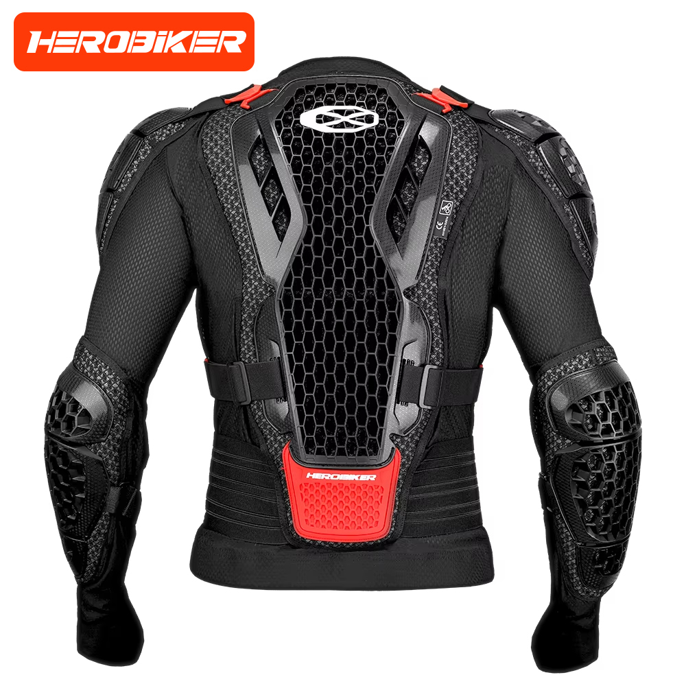Motorcycle Gear Full Set - Off-road motorfietsbescherming met anti-val borst- en