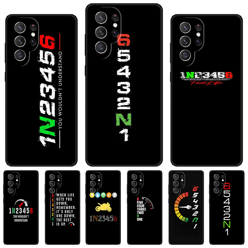 Motorcycle Gear Quotes - Motorcycle Gear telefoon case Voor Samsung