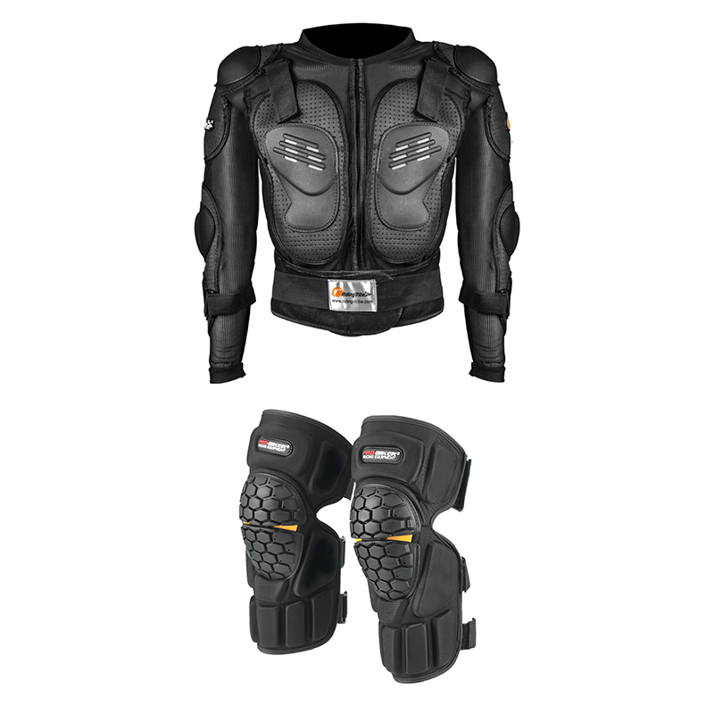 Motorcycle Gear Full Set - Motorfiets beschermende jas voor volwassenen en