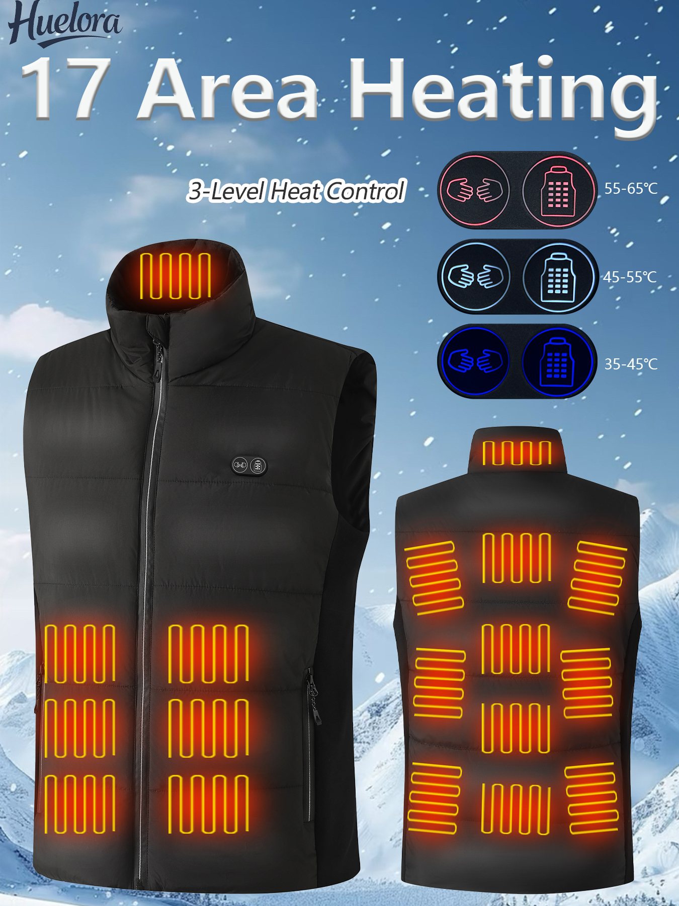 17 verwarmingszones USB verwar - Motorcycle Gear Zone recensie en prijs