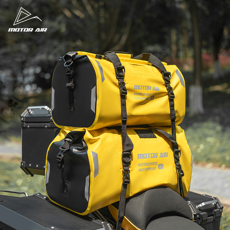 Motor-Air Gele Motorzadeltas 2 - Motorcycle Gear Companies recensie en prijs