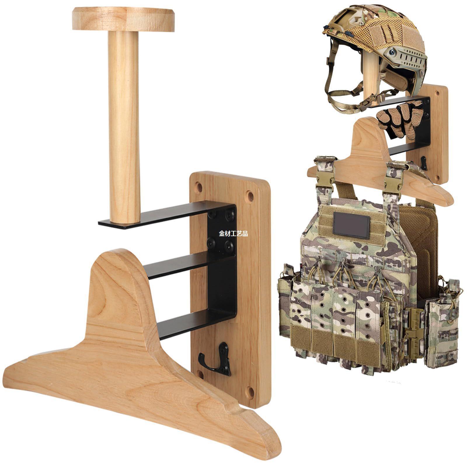 Wandmontage houten buitenopsla - Motorcycle Gear Display Rack recensie en prijs