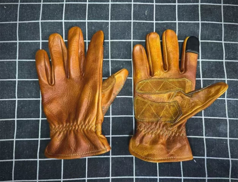 Handgemaakte lederen retro mot - Motorcycle Gear Full Set recensie en prijs