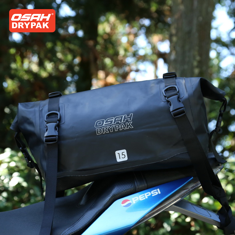 OSAH Legergroene motortas 15L  - Motorcycle Gear Companies recensie en prijs