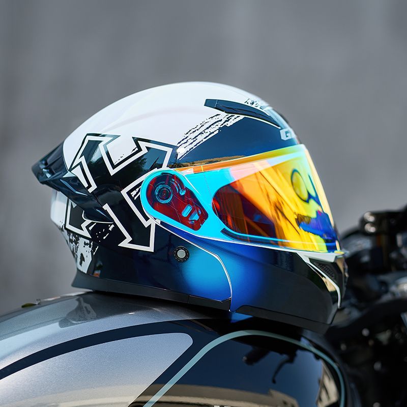 DOT goedgekeurde integraalhelm - Motorcycle Gear Full Set recensie en prijs