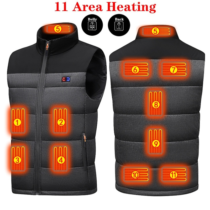 Verwarmd vest Unisex Opladen V - Motorcycle Gear Zone recensie en prijs